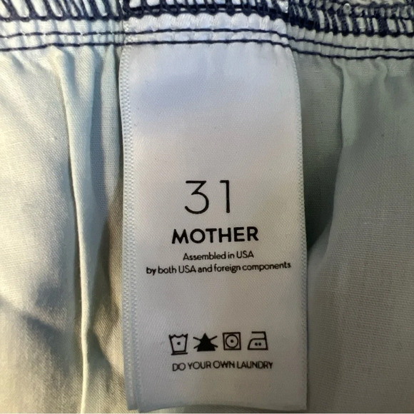 Mother Triple Stack Looker Hi Rise Tie Waist Stretch Skinny Jeans Size 31 - Picture 8 of 15